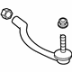 Volvo 31302344 Outer Tie Rod, Driver Side Volvo 31302344 Outer Tie Rod, Driver Side