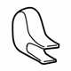 Volvo 30784289 Wiper Arm Cover Volvo 30784289 Wiper Arm Cover
