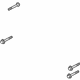 Volvo 999259 Trailing Arm Bolt Volvo 999259 Trailing Arm Bolt