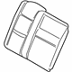 Volvo 30869445 Seat Back Cover, Passenger Side Volvo 30869445 Seat Back Cover, Passenger Side