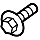Volvo 32236022 Front Brace Bolt