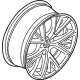 Volvo 31471877 Wheel, Alloy, Black, Aluminium
