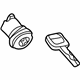 Volvo 8614879 Lock Cylinder Volvo 8614879 Lock Cylinder