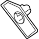 Volvo 32272987 Parking Sensor Retainer, Driver Side Volvo 32272987 Parking Sensor Retainer, Driver Side