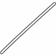 Volvo 30753552 Side Molding, Driver Side