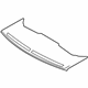 Volvo 30787559 Shelf, Black Volvo 30787559 Shelf, Black