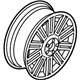 Volvo 31373121 Wheel, Alloy, Bright Silver, Aluminium