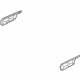 Volvo 32226584 Guide, Driver Side Volvo 32226584 Guide, Driver Side