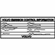 Volvo 30621847 Emission Label Volvo 30621847 Emission Label