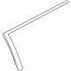 Volvo 9425812 Molding, Driver Side Volvo 9425812 Molding, Driver Side