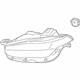 Volvo 31395940 Headlamp Assembly, Driver Side Volvo 31395940 Headlamp Assembly, Driver Side