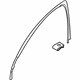 Volvo 8635466 Frame Trim, Driver Side Volvo 8635466 Frame Trim, Driver Side