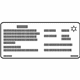 Volvo 31378515 A/C Label Volvo 31378515 A/C Label