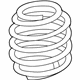 Volvo 31323202 Coil Spring, Front Volvo 31323202 Coil Spring, Front