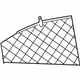 Volvo 39867676 Sunshade, Black, Driver Side Volvo 39867676 Sunshade, Black, Driver Side