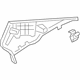 Volvo 32132863 Upper Trim, Charcoal, Driver Side Volvo 32132863 Upper Trim, Charcoal, Driver Side