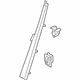Volvo 31479662 Lock Pillar Trim, Charcoal, Driver Side