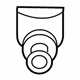 Volvo 9467615 Grommet Volvo 9467615 Grommet