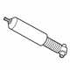 Volvo 30736623 Shock Absorber, Yellow Volvo 30736623 Shock Absorber, Yellow