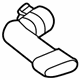 Volvo 31392543 Tail Pipe Extension, Driver Side Volvo 31392543 Tail Pipe Extension, Driver Side