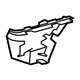 Volvo 31455310 Outer Bracket, Driver Side
