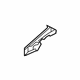 Volvo 31484878 Glass Reinforcement, Driver Side
