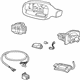 Volvo 30634925 Mirror Outside, Rear Volvo 30634925 Mirror Outside, Rear