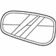 Volvo 8650152 Mirror Glass, Driver Side Volvo 8650152 Mirror Glass, Driver Side