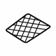 Volvo 31217312 Grille, Driver Side Volvo 31217312 Grille, Driver Side