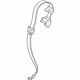 Volvo 30631102 Lap & Shoulder Belt, Center