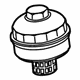 Volvo 30677346 Oil Filter Housing Cap Volvo 30677346 Oil Filter Housing Cap