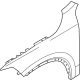 Volvo 31468171 Fender, Front Volvo 31468171 Fender, Front