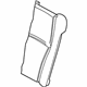 Volvo 8626708 Seat Back Pad Volvo 8626708 Seat Back Pad