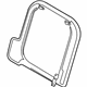 Volvo 39857403 Seat Back Panel, Gray, Driver Side Volvo 39857403 Seat Back Panel, Gray, Driver Side