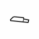 Volvo 30755423 Defroster Grille, Driver Side