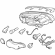 Volvo 31214323 Headlamp Assembly, Driver Side