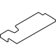 Volvo 32299513 Heat Insulation Volvo 32299513 Heat Insulation