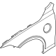 Volvo 32277124 Fender, Front Volvo 32277124 Fender, Front