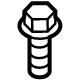 Volvo 30640922 Bracket Screw