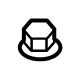 Volvo 30769369 Flange Nut
