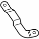 Volvo 31651868 Battery Tray Lower Brace Volvo 31651868 Battery Tray Lower Brace