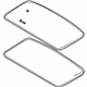 Volvo 30716376 Glass Panel Volvo 30716376 Glass Panel