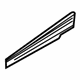 Volvo 9175621 Shade, Driver Side Volvo 9175621 Shade, Driver Side