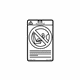 Volvo 31416806 Air Bag Label Volvo 31416806 Air Bag Label
