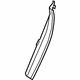 Volvo 31426889 Lock Pillar Trim, Charcoal, Driver Side