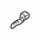 Volvo 8611711 Lock Bracket, Driver Side Volvo 8611711 Lock Bracket, Driver Side