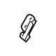 Volvo 30763836 Support Cylinder Bracket, Driver Side Volvo 30763836 Support Cylinder Bracket, Driver Side