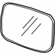 Volvo 30745042 Mirror Glass, Driver Side Volvo 30745042 Mirror Glass, Driver Side