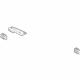 Volvo 31462589 Upper Gate Trim, Driver Side