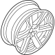 Volvo 31362277 Wheel, Alloy, Silver, Aluminium